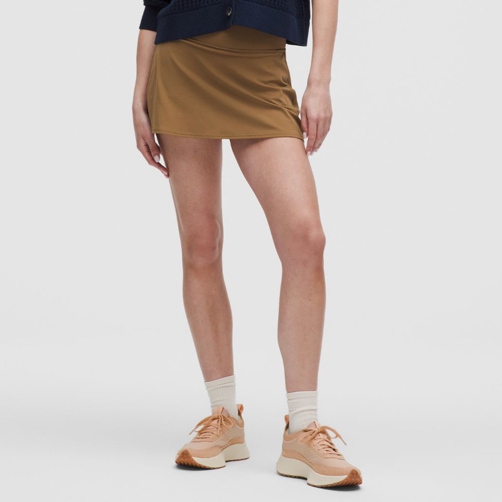 Lululemon Athletica Brown Skater Skirt